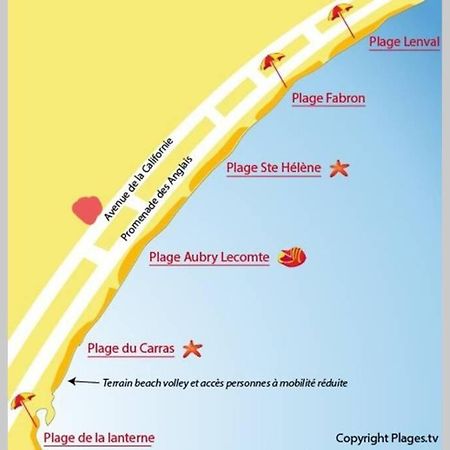 A 50 Metres De La Plage Et De La Promenade Des Anglais Nice Exterior foto